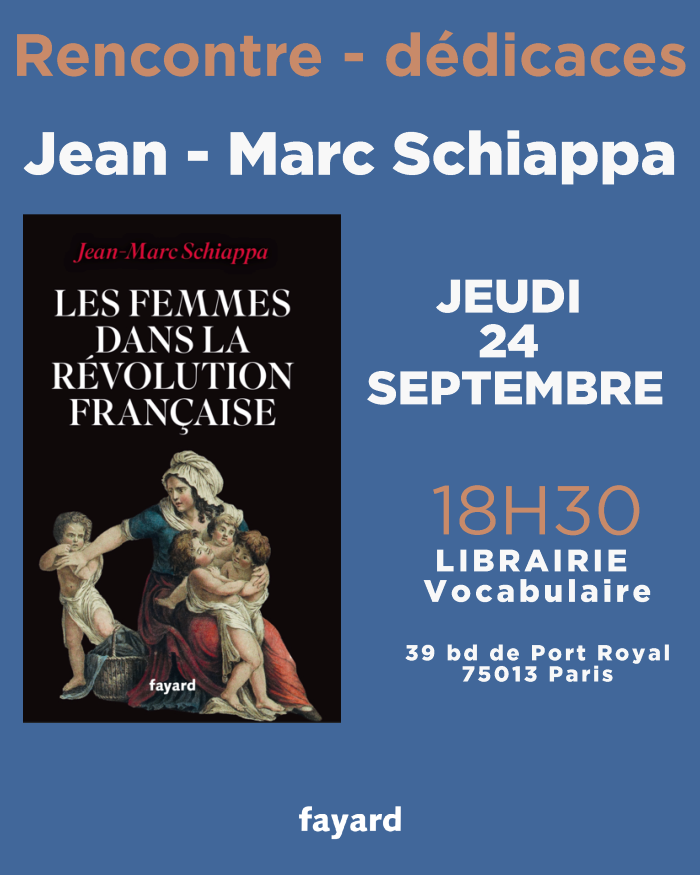 24 septembre 2026 : Rencontre – dédicaces à la librairie « Vocabulaire »